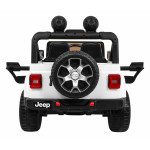 Elektrické autíčko Jeep Wrangler Rubicon 4x45W - biele